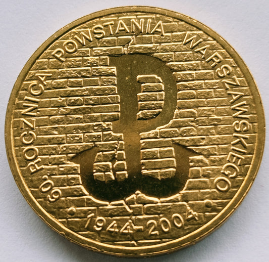 2 zł 2004 - 60. rocznica Powstania Warszawskiego
