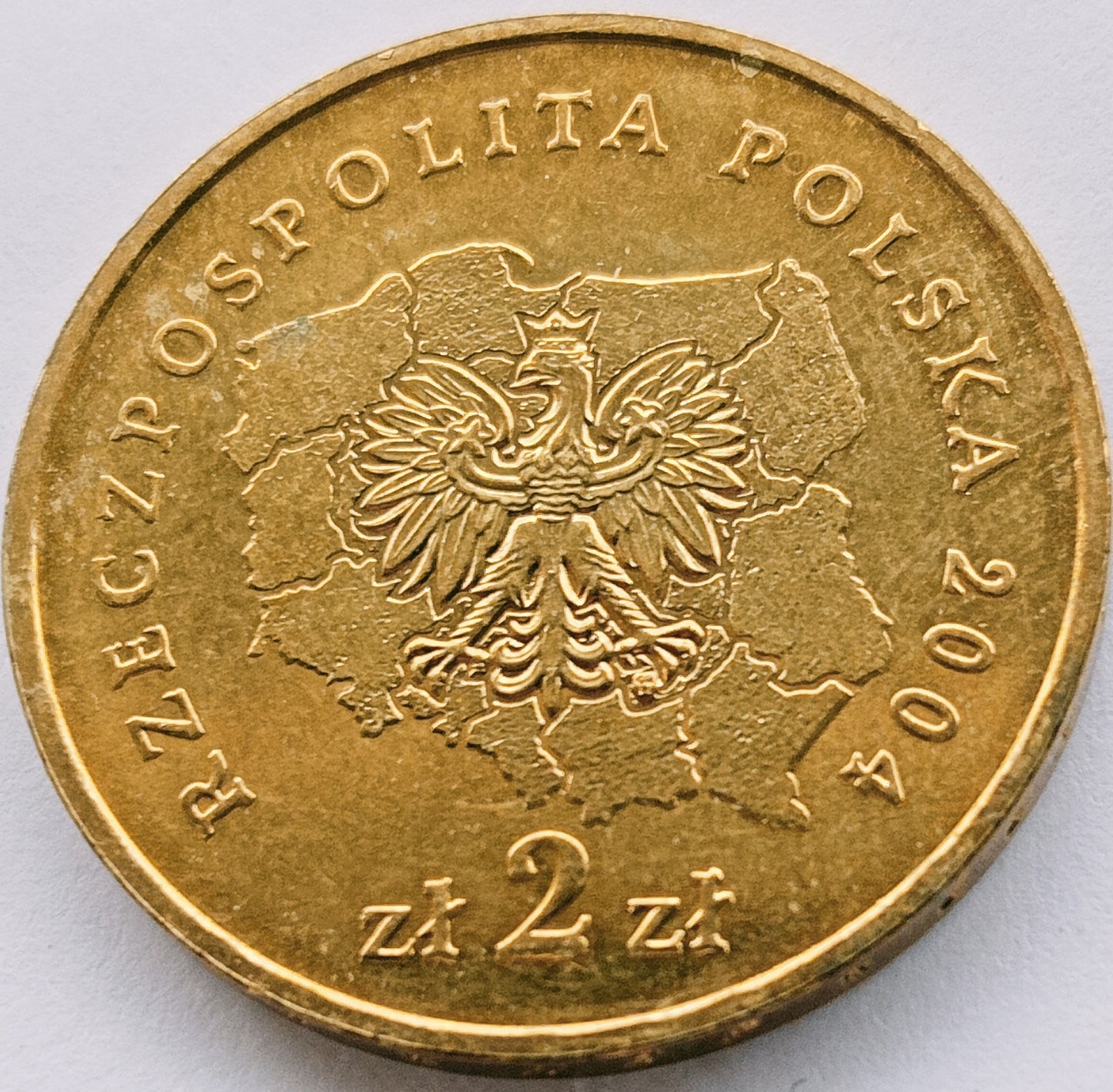 2 zł 2004 - Herby Województw: lubelskie