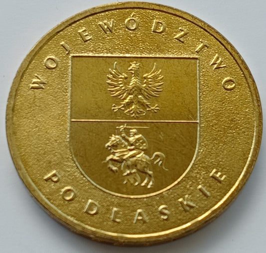 2 zł 2004 - Herby Województw: podlaskie