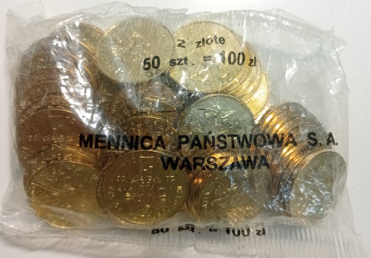 2 zł 2004 - Polscy malarze XIX/XX w.: Stanisław Wyspiański  (woreczek 50 szt.)