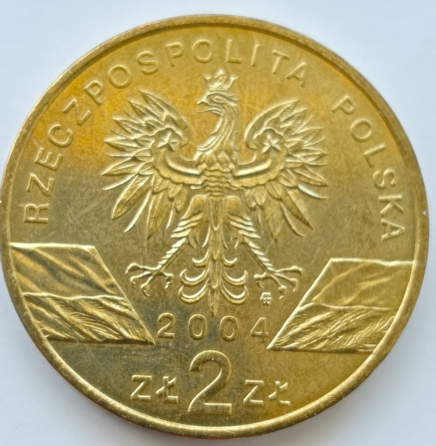 2 zł 2004 -  Zwierzęta świata: Morświn (łac. Phocoena phocoena)