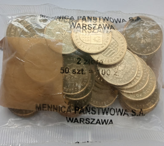 2 zł 2005 - Herby Województw: świętokrzyskie (woreczek 50 szt.)