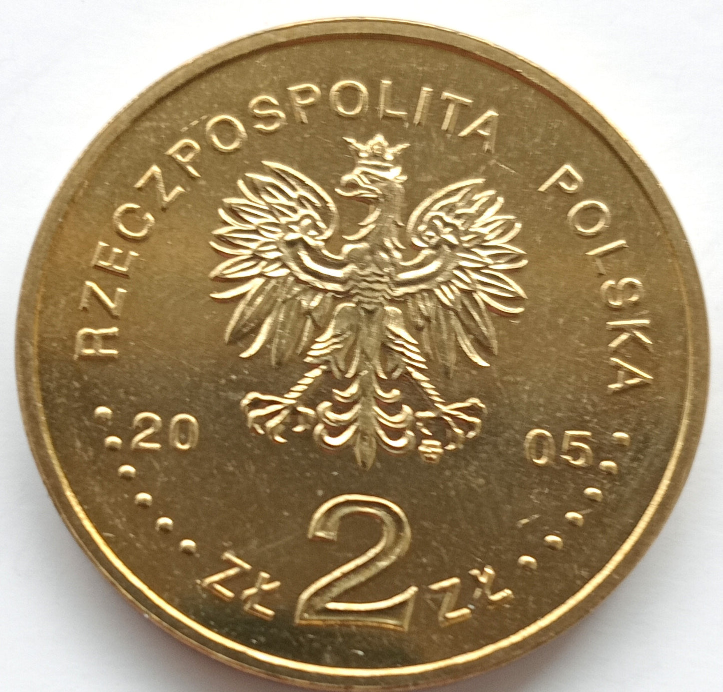 2 zł 2005 - Papież Jan Paweł II