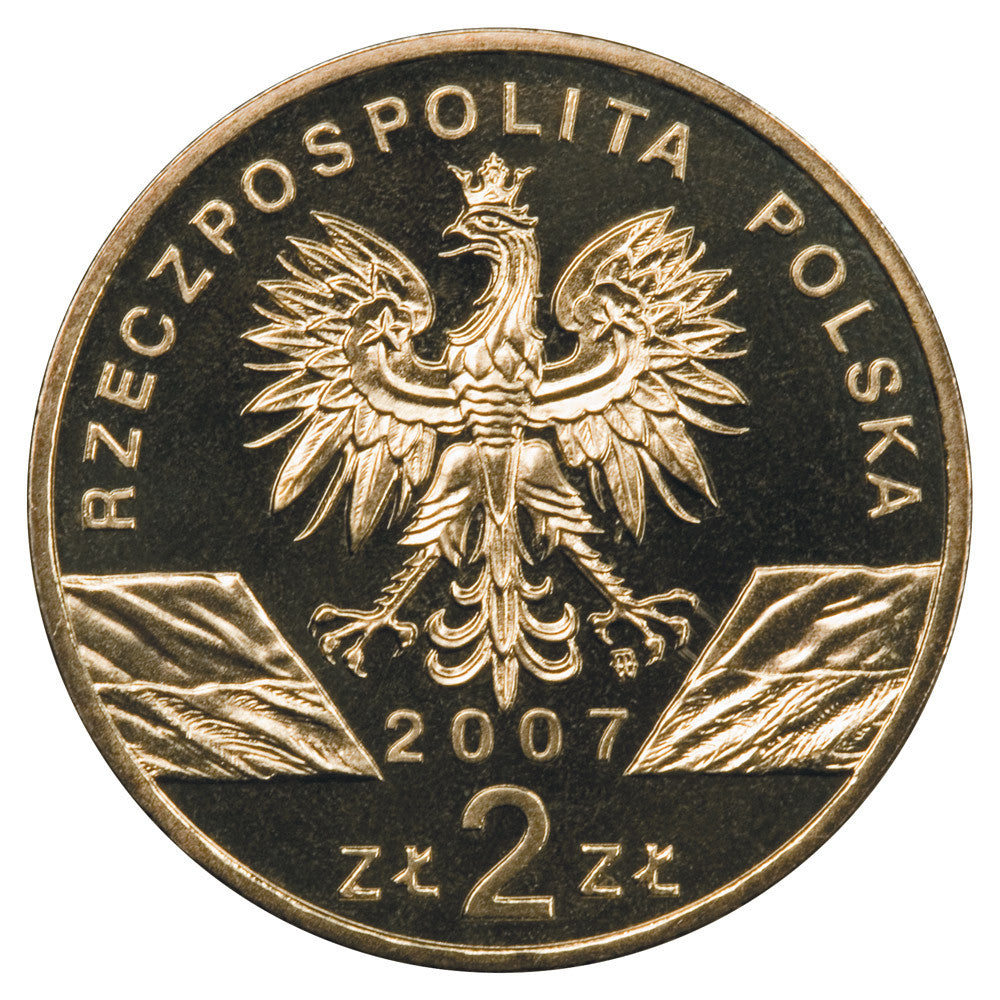 2 zł 2007 - Zwierzęta świata: Foka szara (woreczek 50 szt.)