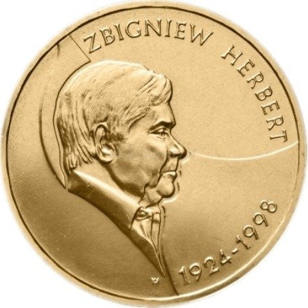2 zł 2008 - Zbigniew Herbert (1924-1998)
