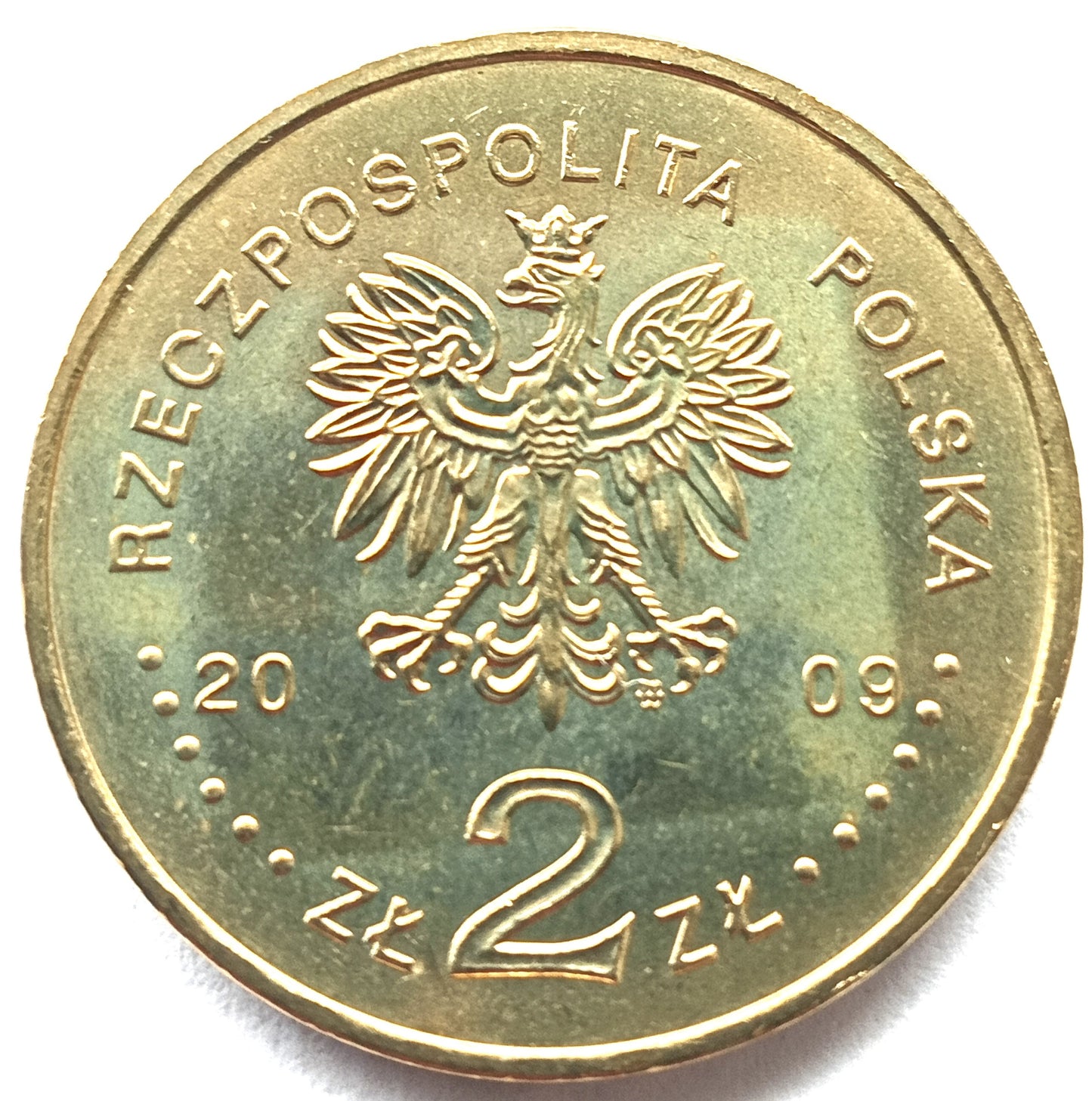 2 zł 2009 -  65. rocznica Powstania Warszawskiego – poeci warszawscy: Krzysztof Kamil Baczyński i Tadeusz Gajcy