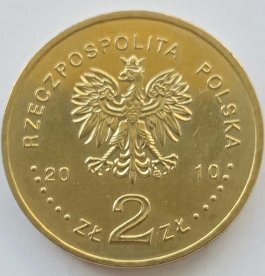 2 zł 2010 - Polska Reprezentacja Olimpijska Vancouver 2010