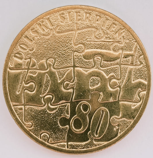 2 zł 2010 - Polski sierpień 1980