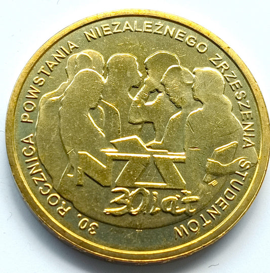 2 zł 2011 - 30. rocznica powstania NZSMM