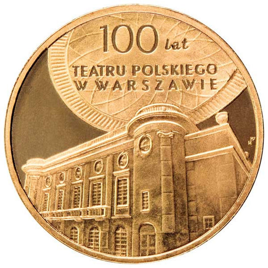 2 zł 2013 - 100 lat Teatru Polskiego w Warszawie