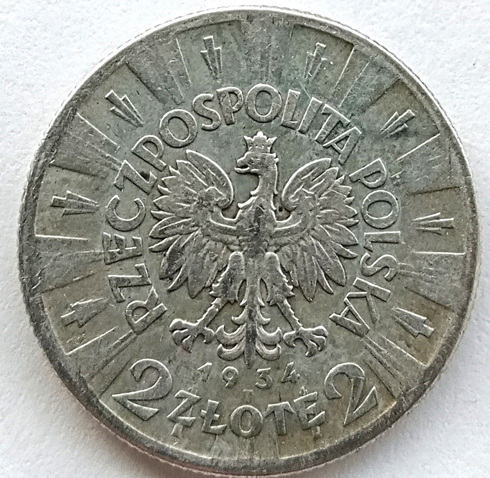 2 Złote 1934 Józef Piłsudski