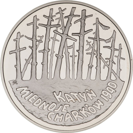 20 zł 1995 - Katyń, Miednoje, Charków - 1940