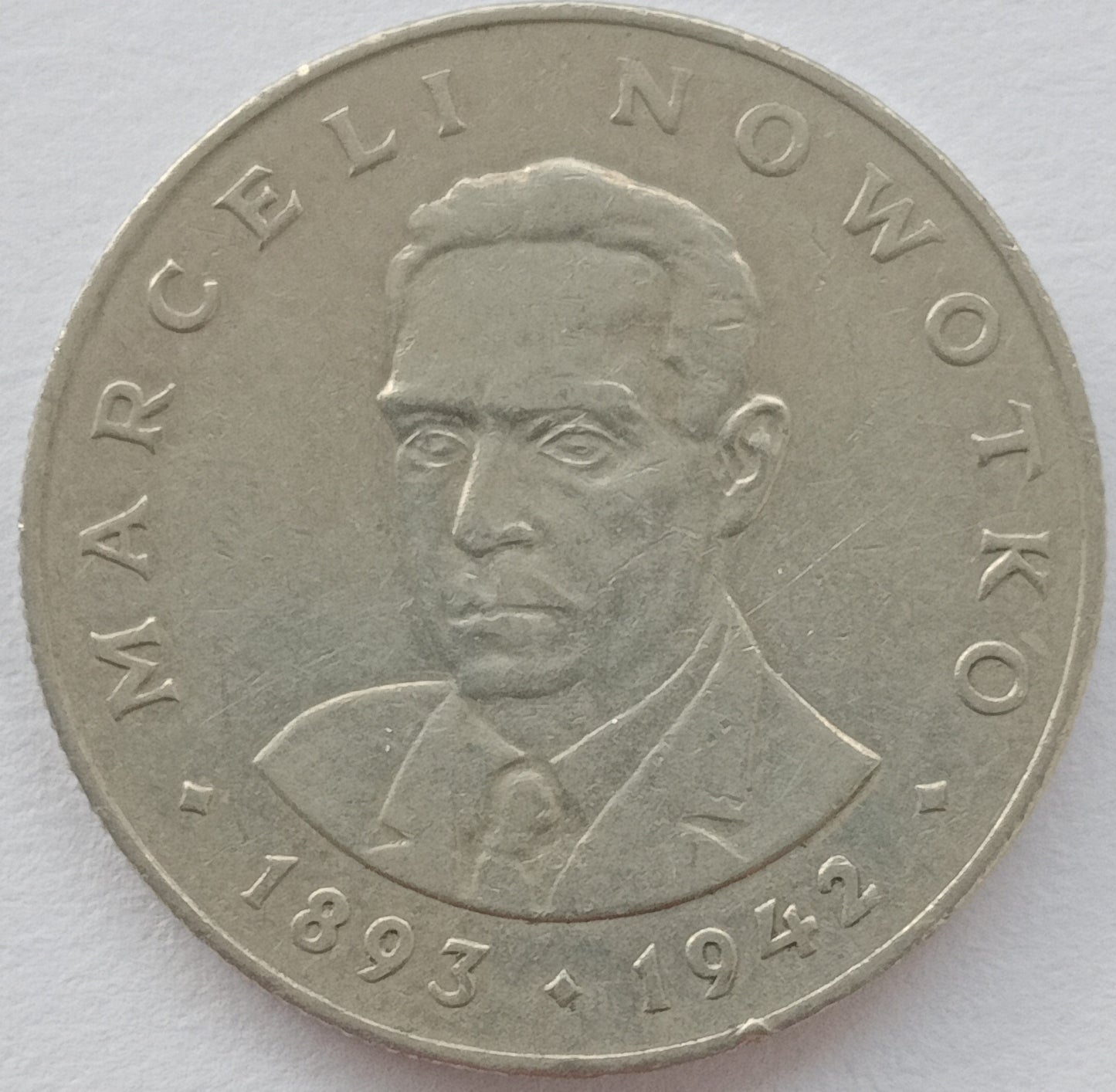 20 Złotych 1976 Marceli Nowotko
