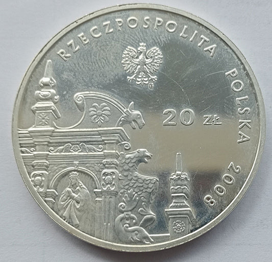 20 Złotych 2008 Zabytki kultury w Polsce - Kazimierz Dolny