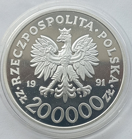200 000 Złotych 1991 XVI Zimowe Igrzyska Olimpijskie, Albertville 1992 - Narciarstwo