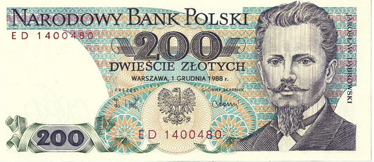 200 Złotych 1988 - UNC