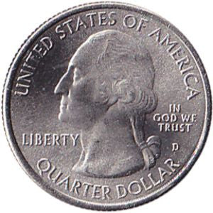 25 centów / ćwiartka 2013 Narodowy Las White Mountain