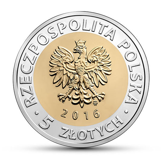 5 zł 2016 - Odkryj Polskę – Księży Młyn w Łodzi