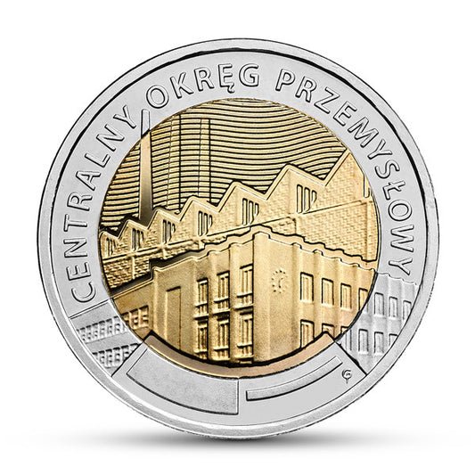 5 zł 2017 - Odkryj Polskę – Centralny Okręg Przemysłowy