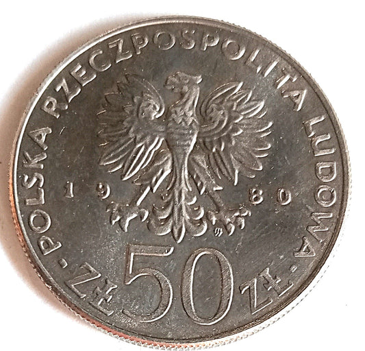 50 Złotych 1980 Kazimierz I Odnowiciel