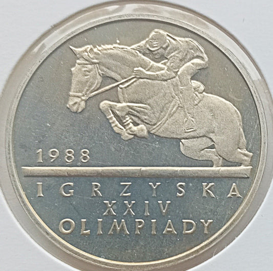 500 Złotych 1987 XXIV Letnie Igrzyska Olimpijskie, Seul 1988