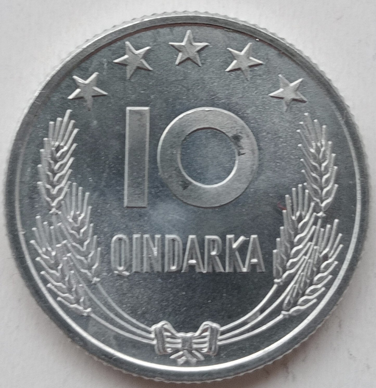 Albania 10 Quindar 1964