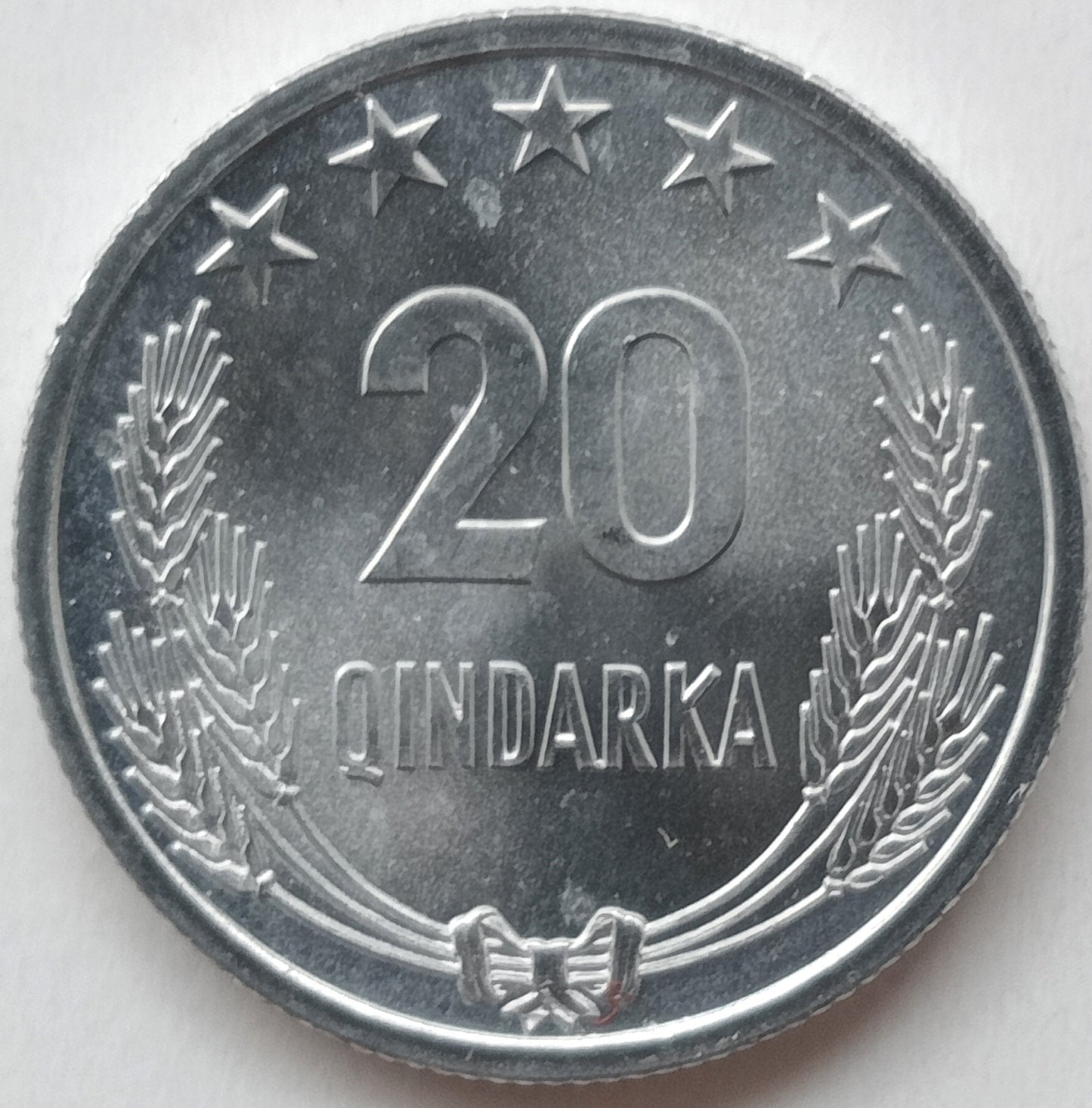 Albania 20 Quindar 1964