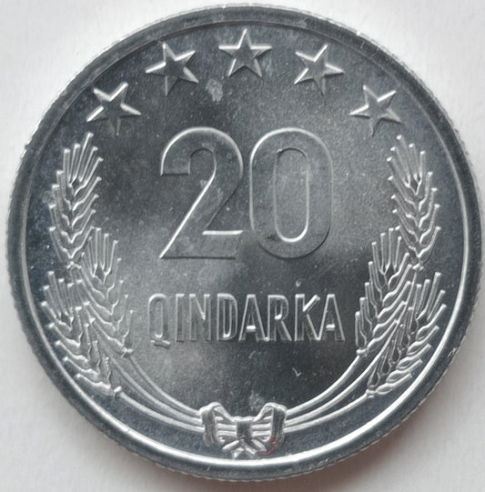 Albania 20 Quindar 1964