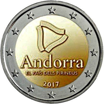 Andora 2 euro 2017 Andora – państwo pirenejskie