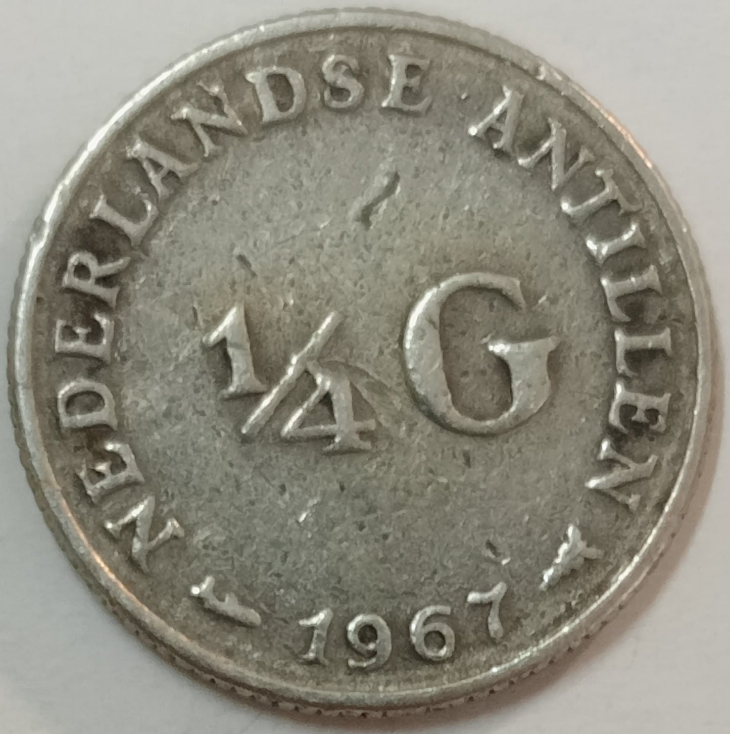 Antyle Holenderskie 0,25 Gulden 1967