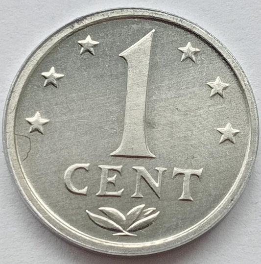 Antyle Holenderskie 1 Cent 1985