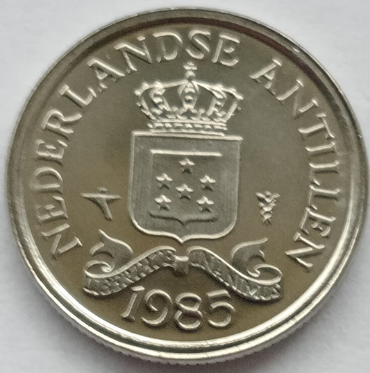 Antyle Holenderskie 10 Centów 1985