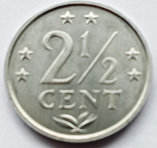 Antyle Holenderskie 2,5 Cent 1985