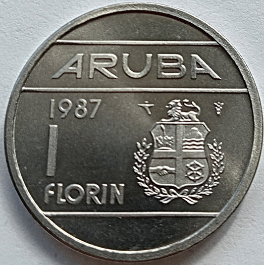 Aruba 1 Florin 1987