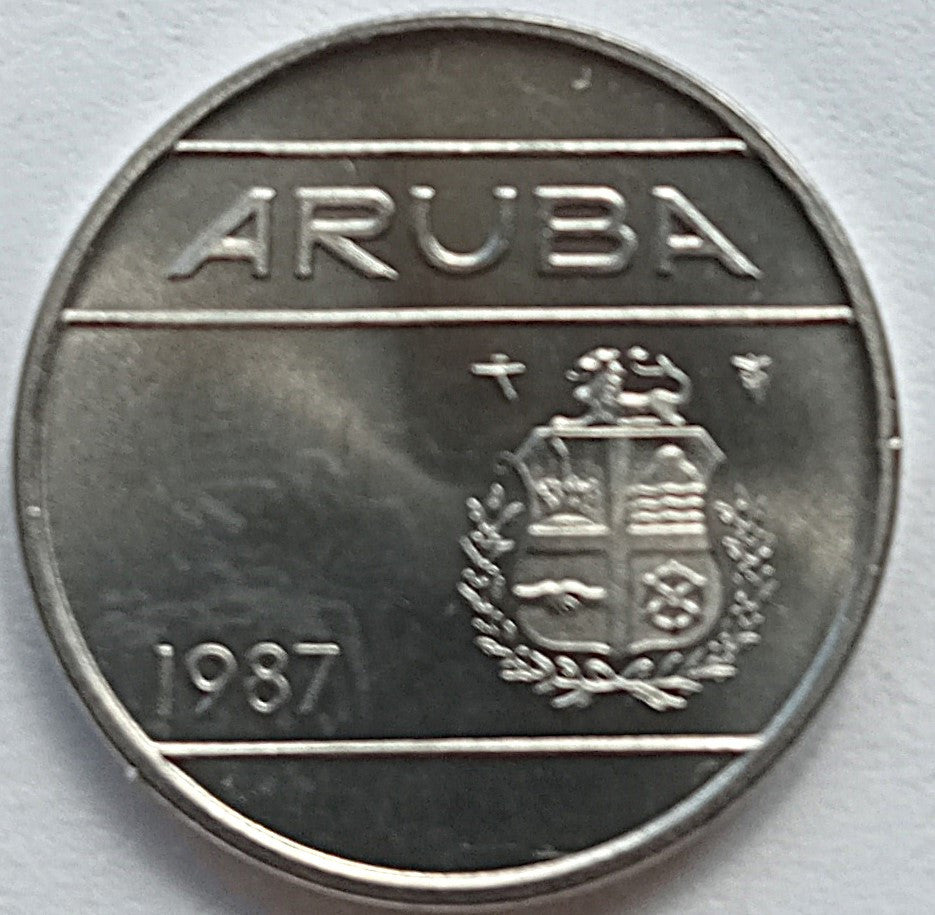 Aruba 10 Centów 1987