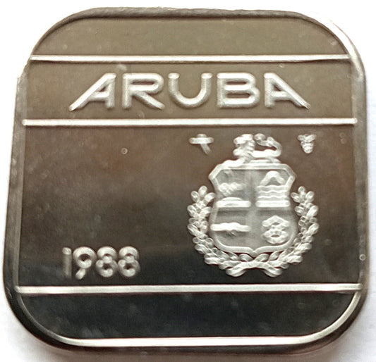 Aruba 50 Centów 1988