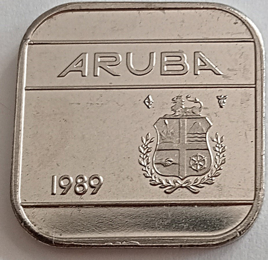Aruba 50 Centów 1989