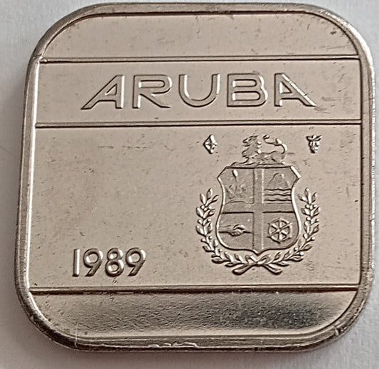 Aruba 50 Centów 1989