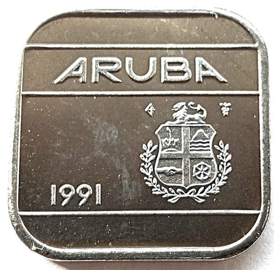 Aruba 50 Centów 1991