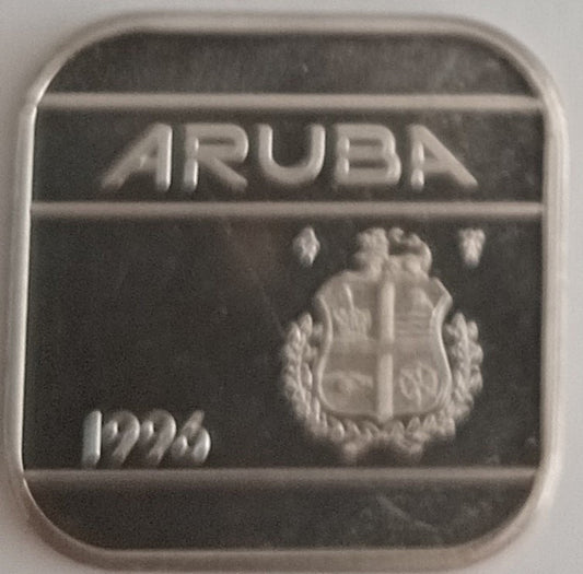 Aruba 50 Centów 1996