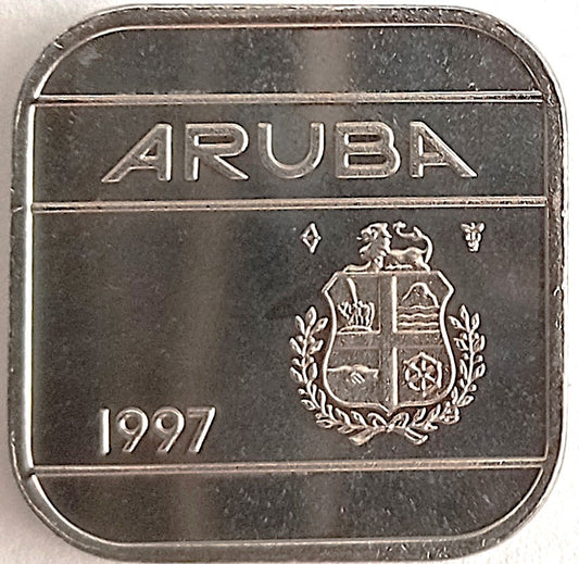 Aruba 50 Centów 1997