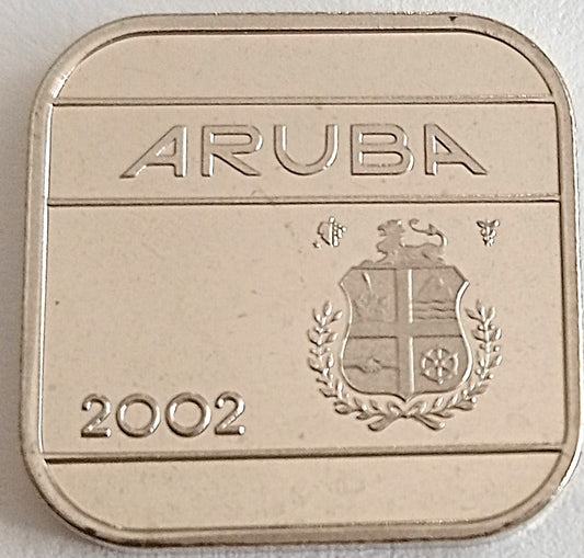 Aruba 50 Centów 2002