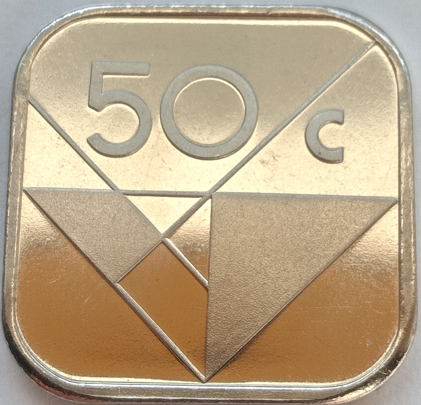 Aruba 50 Centów 2002