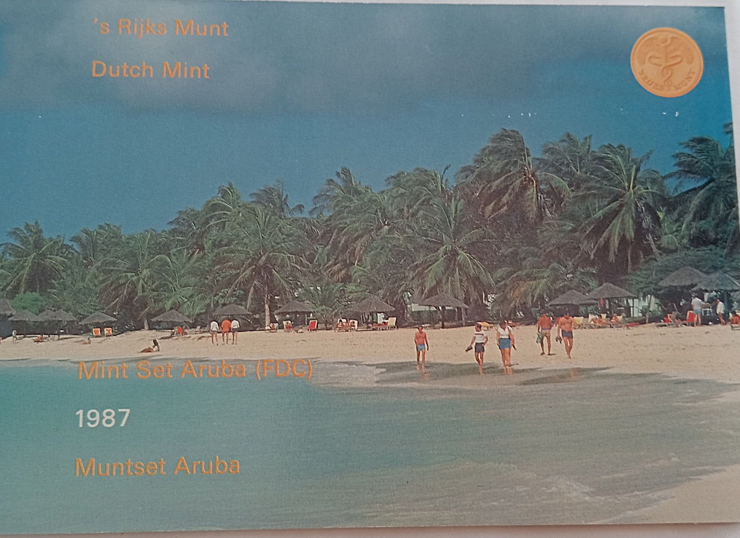 Aruba Zestaw menniczy 1987