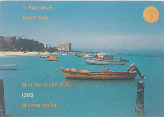 Aruba Zestaw menniczy 1988