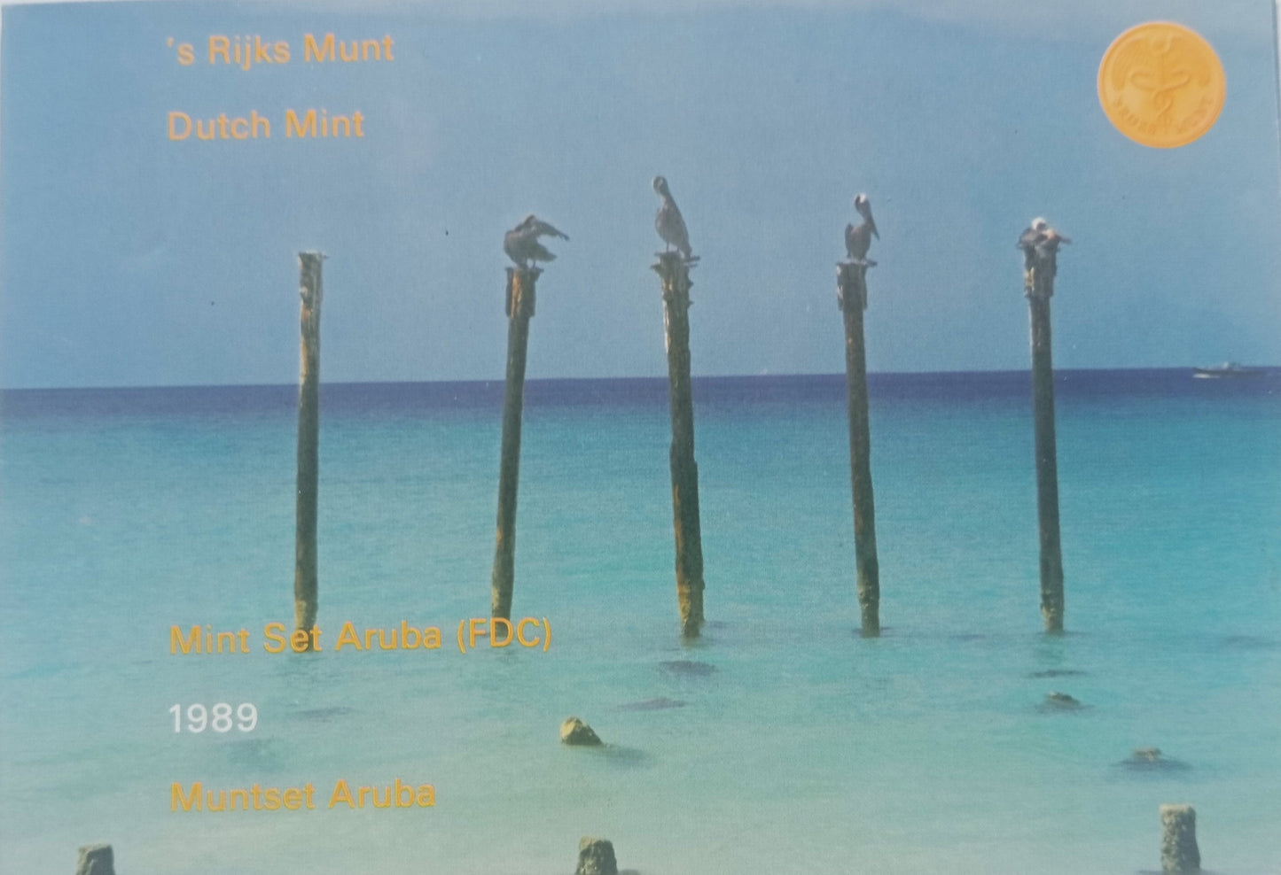 Aruba Zestaw menniczy 1989