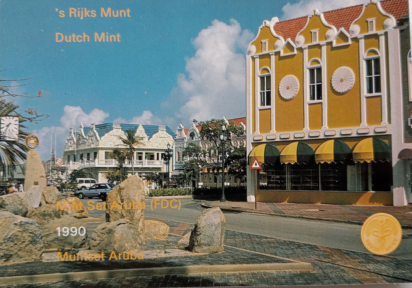 Aruba Zestaw menniczy 1990