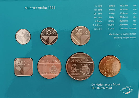 Aruba Zestaw menniczy 1995