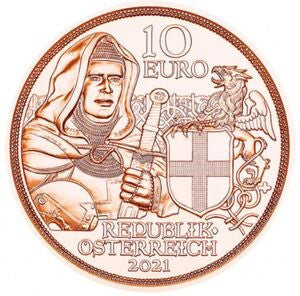 Austria 10 Euro 2021 Braterstwo
