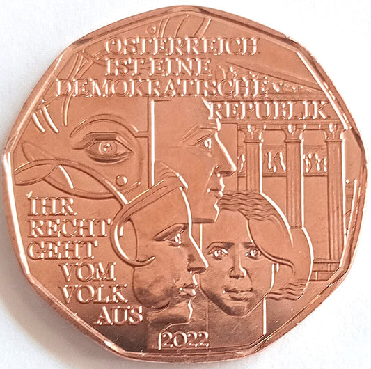 Austria 5 Euro 2022